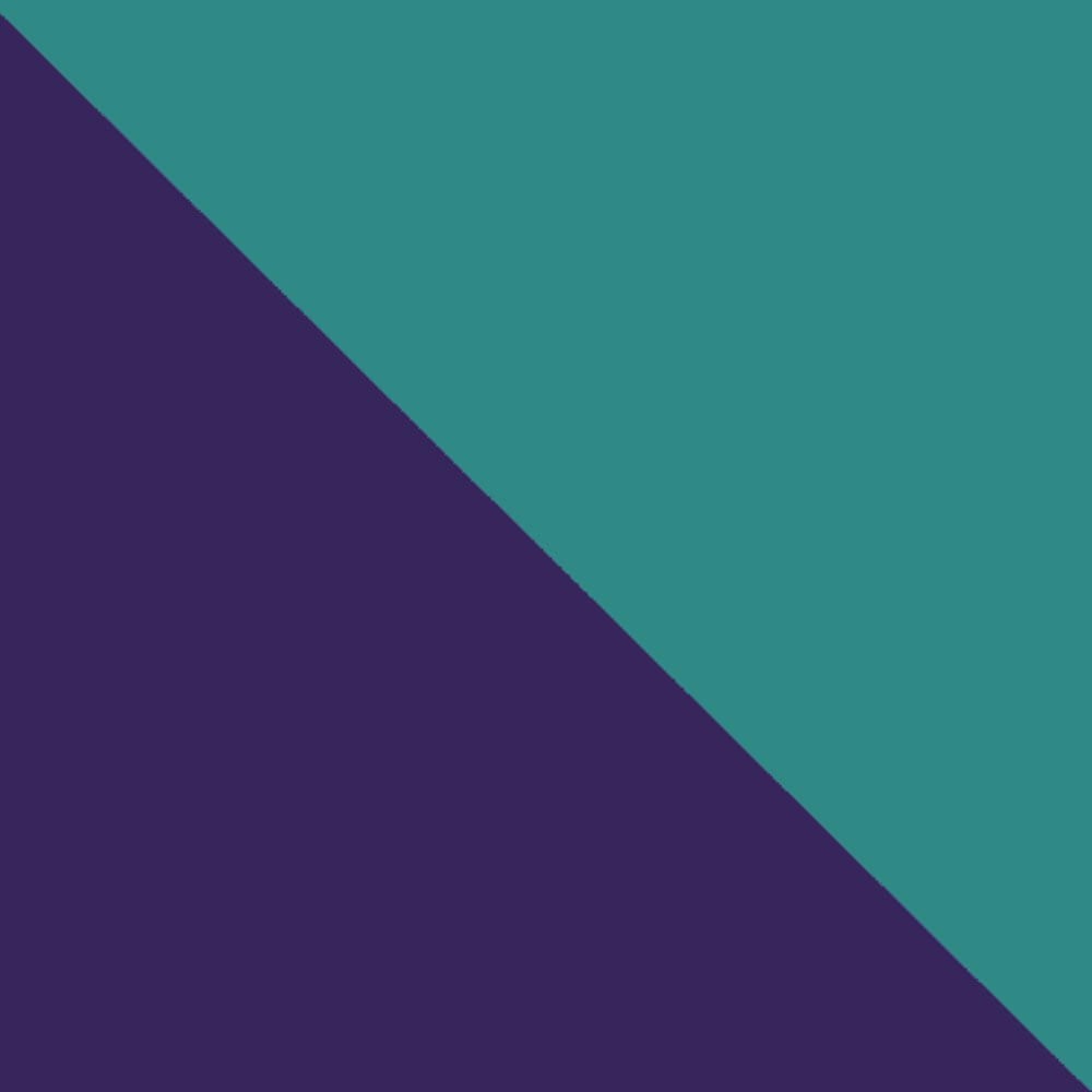 Roxo + Verde Água